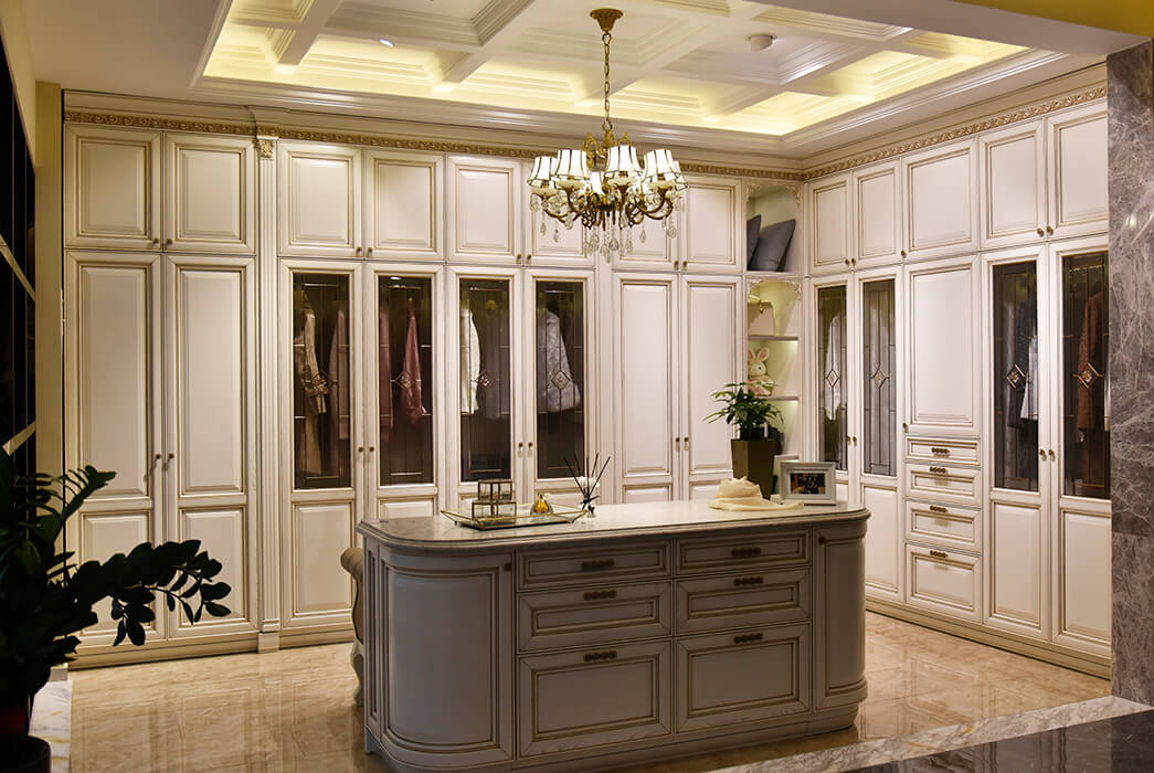 Sendiao Furniture bedroom wood wardrobe cabinet Supply chateau-2